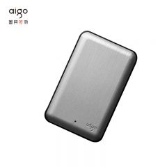 爱国者（aigo) 移动硬盘 4TB USB3.0 2.5英寸 HD808黑色