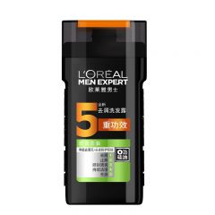 欧莱雅（L'OREAL） 男士去屑洗发露（炭爽去油）200ml