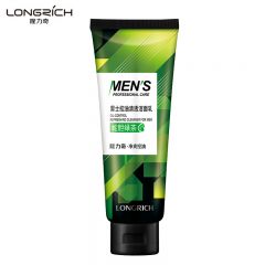 隆力奇（LONGRICH）男士控油清透洁面乳清爽保湿滋润低泡洗面奶去油学生洁面 100g