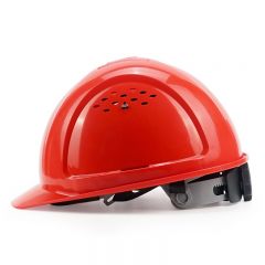 霍尼韦尔（Honeywell） 安全帽工地  HDPE L99S建筑工程工业防砸抗冲击 红色透气款