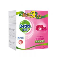 滴露（Dettol） 健康抑菌香皂滋润倍护115g*3