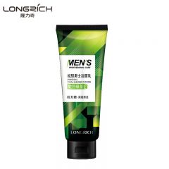 隆力奇（LONGRICH）蛇胆男士洁面乳100g 收敛毛孔深层清洁