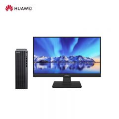 华为（HUAWEI） 办公台式电脑擎云B530E (i5-12400 8G 256G+1T无wifi WIN11H)主机+21.5英寸显示器B530E-L5821N 黑色