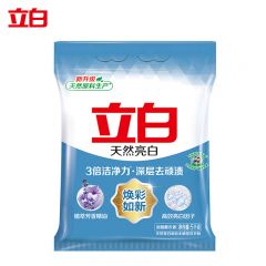 立白（Liby） 天然亮白低泡无磷洗衣粉5kg