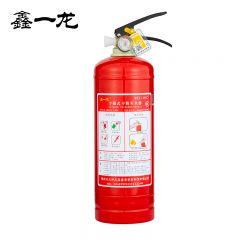 鑫一龙 手提式干粉灭火器2公斤 车载家用灭火器2kg MFZ/ABC2 消防器材