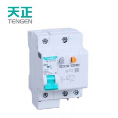 天正电气（TENGEN）TGB1NLE断路器63壳架空气开关带漏保C型 220V 1P+N C40 30mA C 现货