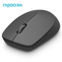 雷柏（Rapoo） 无线鼠标 M100G 无线2.4G/蓝牙3.0/蓝牙4.0三模 深灰色