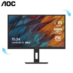 AOC 电脑显示器 Q32P2C 31.5英寸 2K高清10Bit色彩 IPS技术 Type-C接口