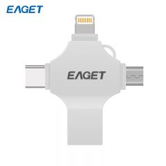 忆捷（EAGET） CF12苹果安卓type-c四合一U盘手机电脑两用优盘 32G