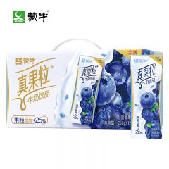 蒙牛（MENGNIU） 真果粒蓝莓果粒牛奶饮品250mL*12