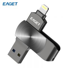 忆捷（EAGET）i66Plus苹果U盘 USB3.0 Lightning接口手机电脑两用优盘512G