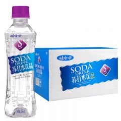 娃哈哈无汽苏打水饮料 350ml*24瓶 （无味）整箱装