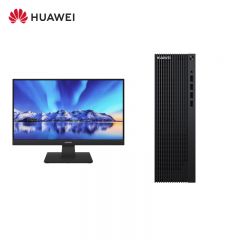 华为（HUAWEI） 台式电脑 擎云 B530E (i3-12100 8G 256G 无wifi WIN11 HOME)主机+21.5英寸显示器 套 黑色