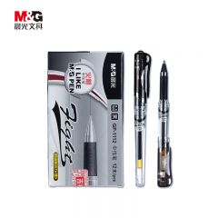 晨光(M&G) 文具0.5mm黑色中性笔12支/盒GP1112