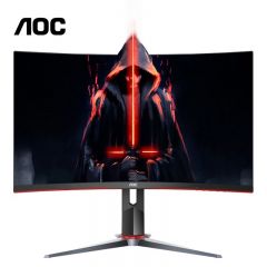 AOC 电脑显示器 CQ27G2 27英寸1500R 广色域 144Hz HDREffect