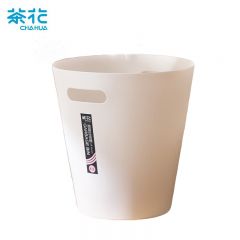 茶花（CHAHUA） 1525无盖塑料垃圾桶8.3L