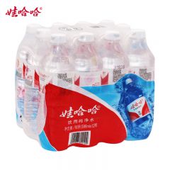 娃哈哈 晶钻瓶饮用纯净水596ml*12瓶