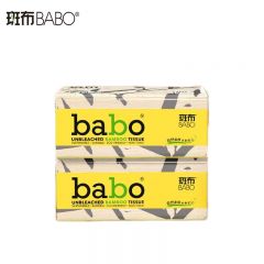 斑布（BABO）DBWR90F20水复合压花系列4层面巾纸90抽*20包