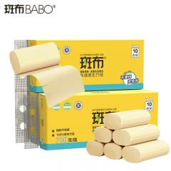 斑布（BABO）DBCW78B30卷纸本色卫生纸实心卷纸竹纤维厕纸78g*30卷