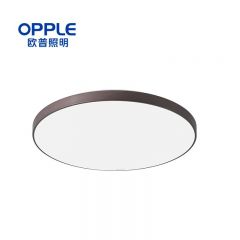 欧普照明（OPPLE） 现代简约大气工程自用方形吸顶灯MX480-D48-WLTT-04-极简咖 48W 三色可调