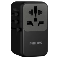 飞利浦（PHILIPS） 出国旅行转换插头插多国通用PD100W 2A+2C 1009B