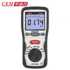 华盛昌（CEM） DT-5505数字绝缘电阻测试仪1000V可调零