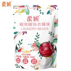 柔妮 超浓缩洗衣凝珠coco香氛256g