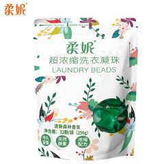 柔妮 超浓缩洗衣凝珠清新森林香氛256g