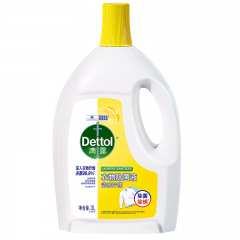 滴露（Dettol）衣物消毒液柠檬3L 衣物除菌液杀菌99.9% 高效除螨  可配洗衣液用