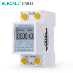 伊莱科（ELECALL） 单相电测量模块 DDS2015（上进线）