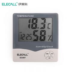 伊莱科（ELECALL） 数显温湿度计 EC807