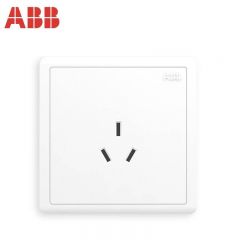 ABB 远致系列 86型16A 白色三孔插座（个）