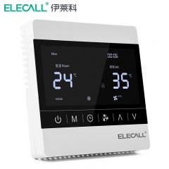 伊莱科（ELECALL） 中央空调配套温控器(不带WIFI功能) EK8902FW