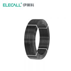 伊莱科（ELECALL） PA6尼龙管 8*1 黑色 100米/卷