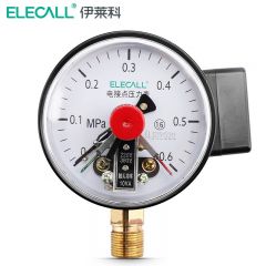 伊莱科（ELECALL） 电接点压力表 YX-100 0-1.6Mpa