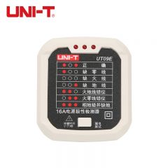 优利德（UNI-T） UT09E 插座插排测试仪 电源极性检测器