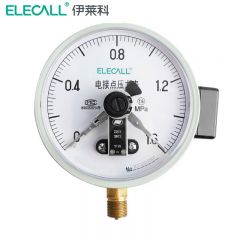 伊莱科（ELECALL） 电接点压力表 YX-150 0-1.6MPa