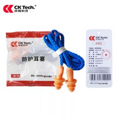 成楷科技（CK-Tech）  CKE-2043*100 圣诞树耳塞 降噪耳塞 带线耳塞100付/包