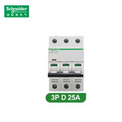 施耐德电气（Schneider） 空气开关 断路器 Acti 9系列 iC65N 3P D型/个（25A）