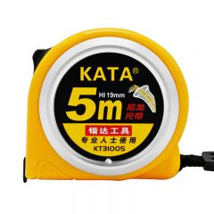 锴达（KATA） KT31005 5米钢卷尺 标准测量工具公制双色覆膜