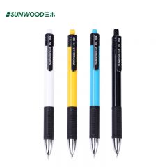 三木（SUNWOOD） P4 按动式圆珠笔 蓝色 0.7mm 36支/盒