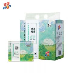 奇强 QQCZD194抽取式面巾纸118mmx175mm400张*6包/提