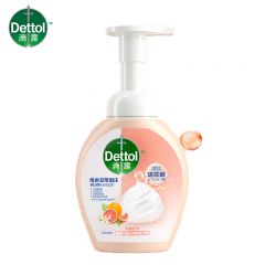 滴露（Dettol）泡沫洗手液西柚香型250ml 儿童适用泡泡玻尿酸保湿