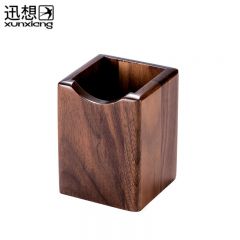 迅想 胡桃木笔筒定制100×70×70mm3831