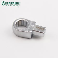 世达（SATA）工具可调式换头扭力扳手方插梅花批头板子 96621M-96670M 18MM 9*12方头/96632M