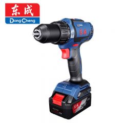 东成 20V 无刷双速起子冲击电钻4.0Ah双包/塑箱 DCJZ05-13E  台