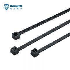 瑞氪维尔（Raxwell） 尼龙扎带 自锁式扎带4*300 黑色 250根/包 RECT0029