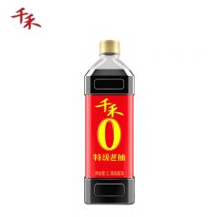 千禾 东坡红 酱油 特级老抽 头道原油 酿造酱油1L