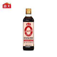 海天 零添加食醋酸菜腌制炒菜凉拌调味品 0金标香醋450ml*1瓶