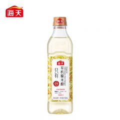 海天 食醋 零添加醋 炒菜凉拌腌制调味品 有机糯米醋500ml*1瓶